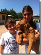 STEFANIA CON FRATELLO ED ANNA - LUGLIO 2012